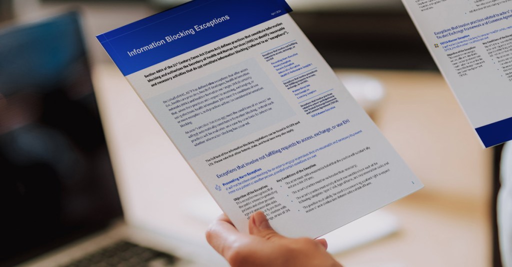 Information Blocking Exceptions